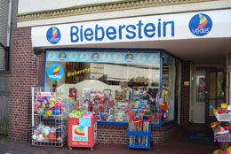 Unser Spielzeug-Geschäft in Barmstedt von Außen